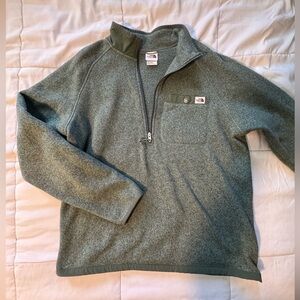 The North Face Men's Green Fleece Sweater